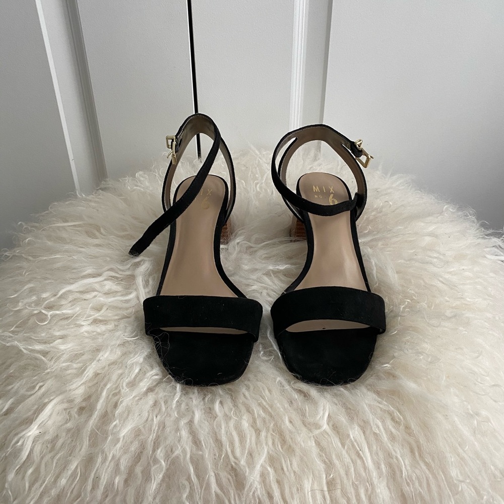 Mix No.6 Block Heel Sandals 7.5
